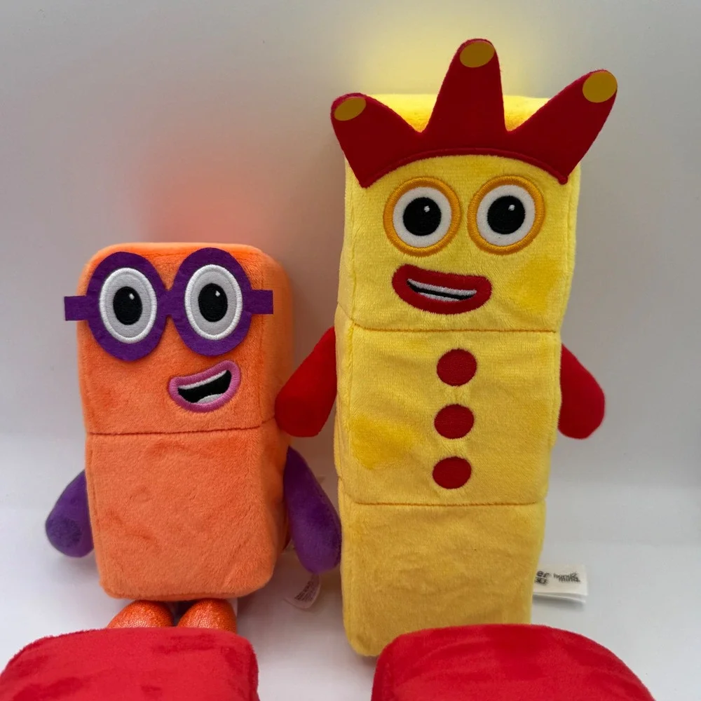 Numberblocks hand2mind Plush Toy Set One Two Three Educational Learning Stuffed
